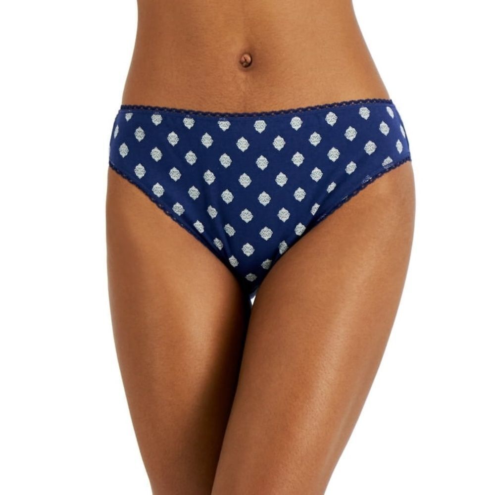Charter Club 2-Piece Everyday Cotton Bikini Underwear Set, Size XL